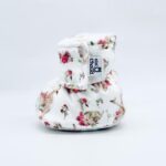 BEBE Ô CHAUD | Pantoufles à Velcro - Cygne en fleur (18-24 mois)