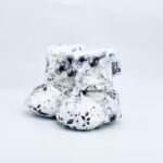 BEBE Ô CHAUD | Pantoufles à Velcro - Bouquet lugubre (24-36 mois)