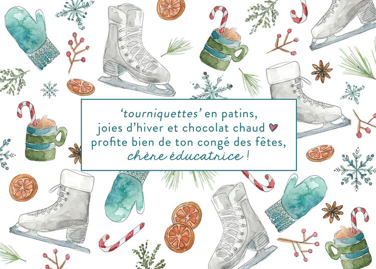STÉPHANIE RENIÈRE | Carte de souhait - BLANCHE 03