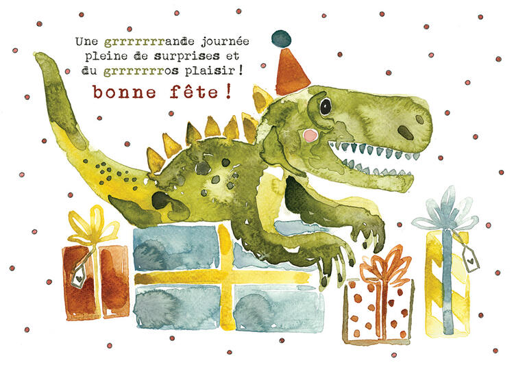 STÉPHANIE RENIÈRE | Carte de souhait - EDOUARD 01