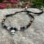 PUR NOISETIER | Collier Diffuseur 22" - 7 pierres chakras