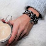 PUR NOISETIER | Collier Diffuseur 22" - Jaspe picasso