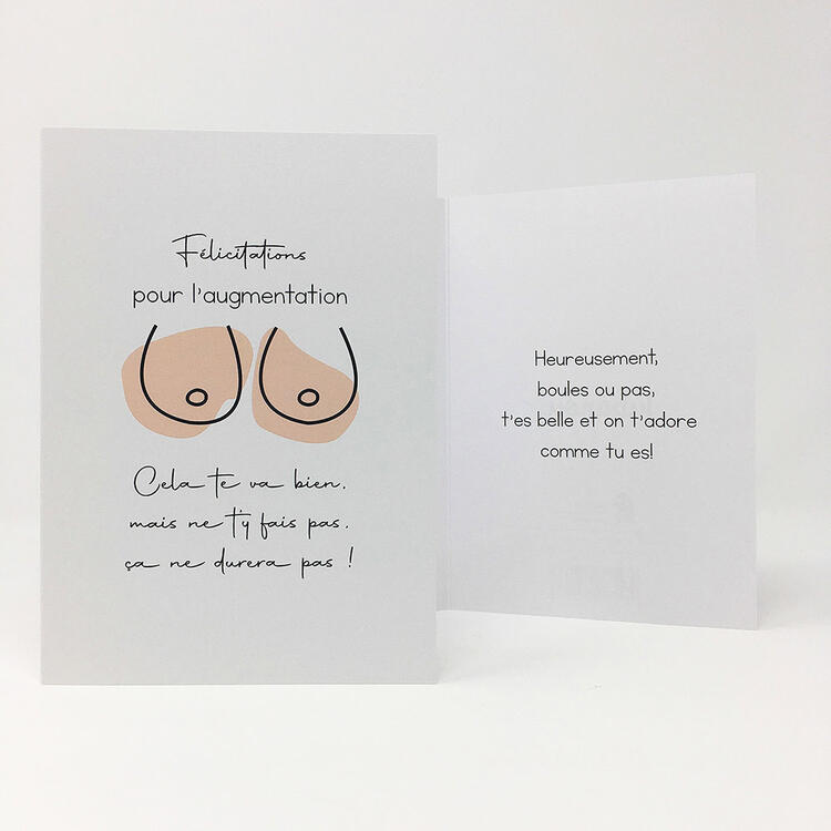 JUBANOU | Carte de souhait - Félicitation