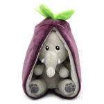 LES DÉGLINGOS | Flipetz - Velvet l'éléphant/Aubergine