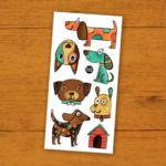 PiCO | Tatouage Temporaire - Les chiens coquins