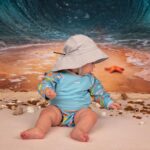 HOPALO | Chapeau Soleil UV 50+ pour 12-24 mois - Gris