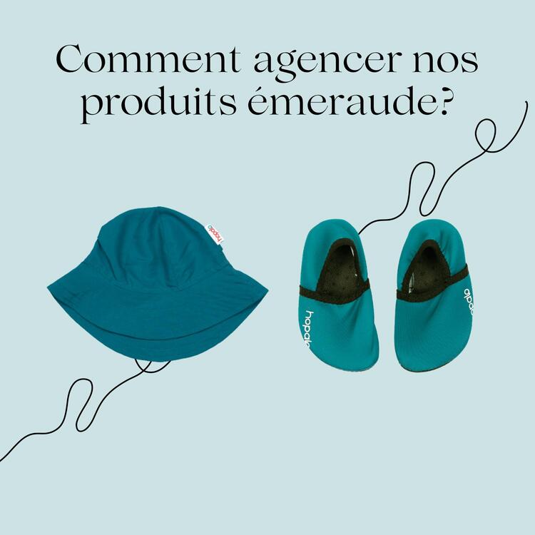 HOPALO | Chapeau Soleil UV 50+ pour 2-4 ans - Émeraude