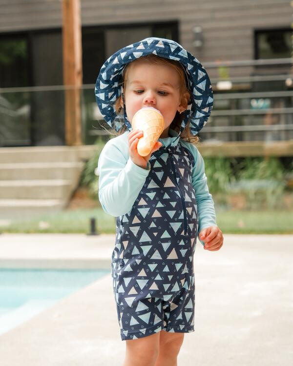 HOPALO | Chapeau Soleil UV 50+ pour 2-4 ans - Géo