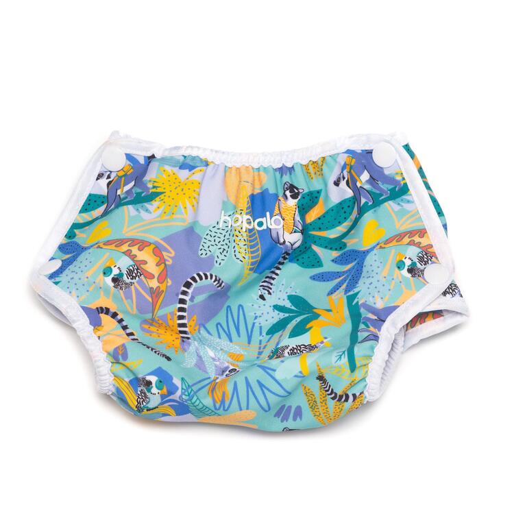 HOPALO | Couche-maillot évolutive - Lémuriens 8-35 lb