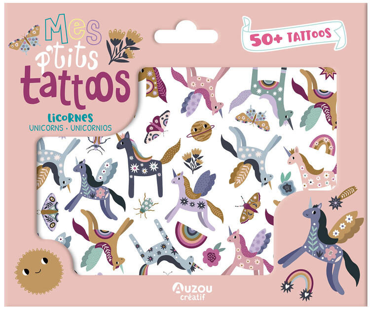 AUZOU | Mes P'tits Tattoos - Licornes