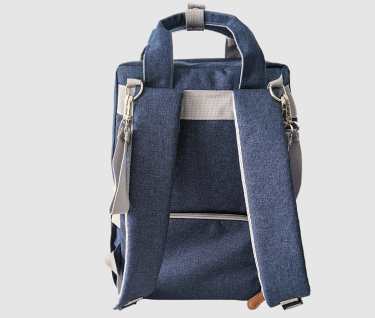 LA PETITE OURSE | Sac à Couche Signature - Indigo