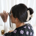ROSE MATERNITÉ | Pince à cheveux - tressé avoine