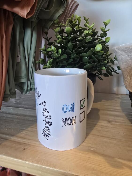 PATTE GAUCHE | Tasse - Veux-tu être mon parrain
