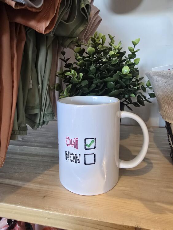 PATTE GAUCHE | Tasse - Veux-tu être ma marraine