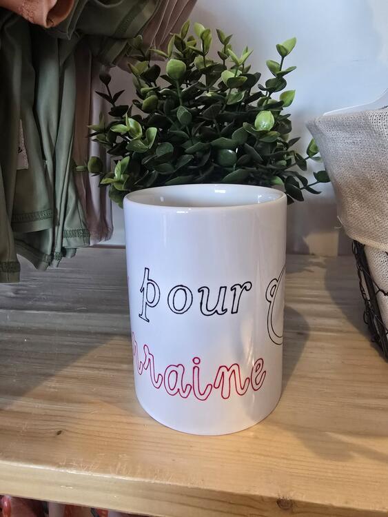 PATTE GAUCHE | Tasse - M pour marraine