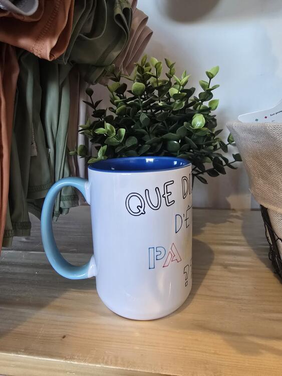 PATTE GAUCHE | Tasse - Que dirais-tu d'être PARRAIN?