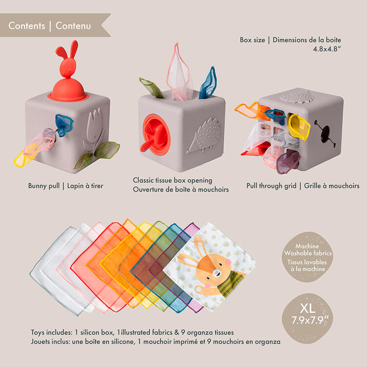 TAF TOYS | Boîte à Mouchoirs Pop-up