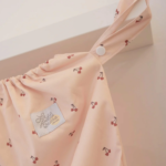 LA PETITE OURSE | Sac pour Couches Souillées - Coeur de cerise