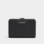 LAMBERT | Le Carly - Portefeuille en cuir vegan - Noir