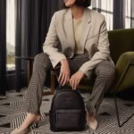 LAMBERT | Le Maude - Sac à dos 3-en-1 en cuir vegan - Noir