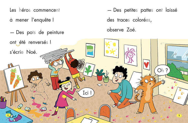 AUZOU | Les Héros de 1re Année - Sauvons les chatons! - Niveau 3
