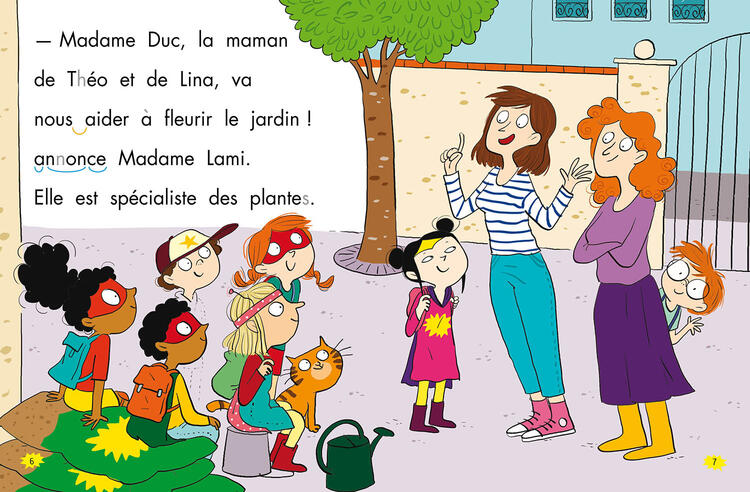 AUZOU | Les Héros de 1re Année - Le jardin magique - Niveau 2