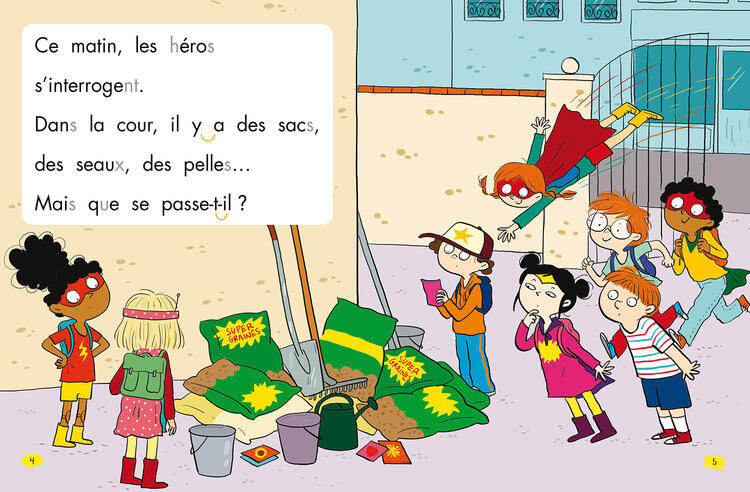 AUZOU | Les Héros de 1re Année - Le jardin magique - Niveau 2
