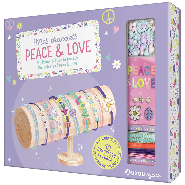 AUZOU | Mes Bracelets Peace & Love