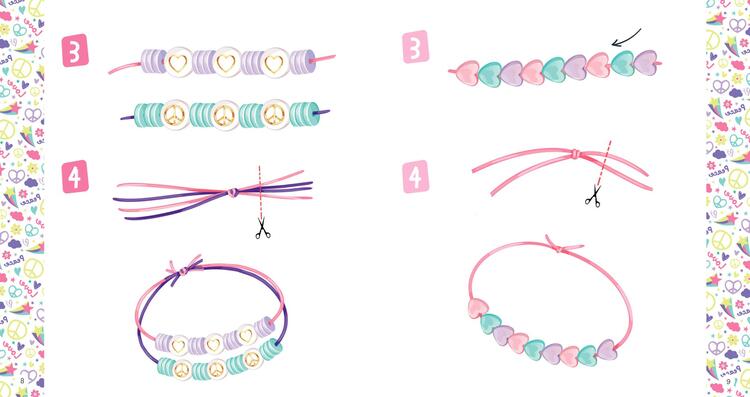 AUZOU | Mes Bracelets Peace & Love