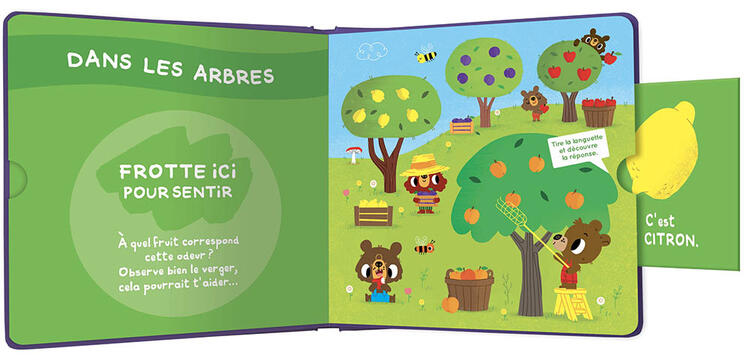 AUZOU | Mon Cherche et Trouve des Odeurs - Les fruits