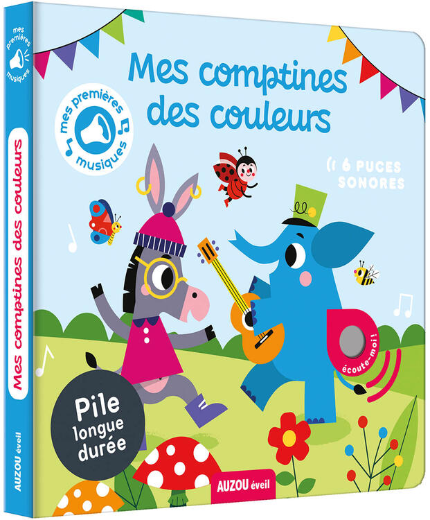 AUZOU | Mes comptines des couleurs