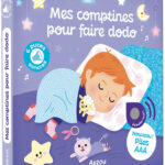 AUZOU | Livre Sonore - Mes comptines pour faire dodo