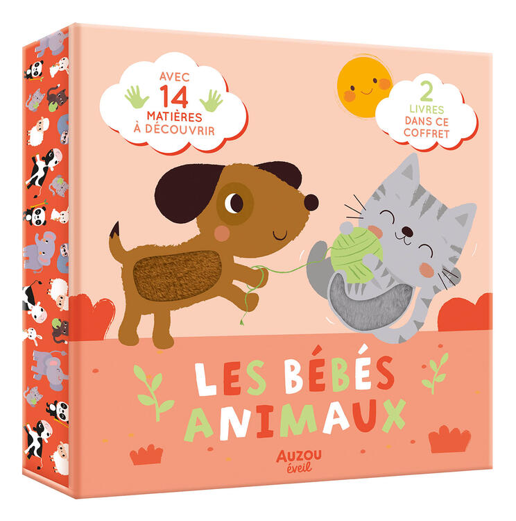 AUZOU | Coffret à Toucher - Les Bébés Animaux