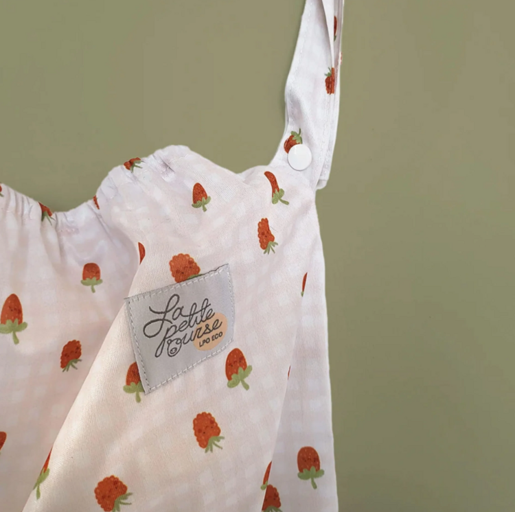 LA PETITE OURSE | Sac pour Couches Souillées - Confiture fraise