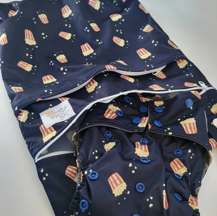 LA PETITE OURSE | Sac de Tansport Double - Popcorn