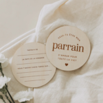 LE PETIT TABLEAU NOIR | Pastille de Bois - Parrain