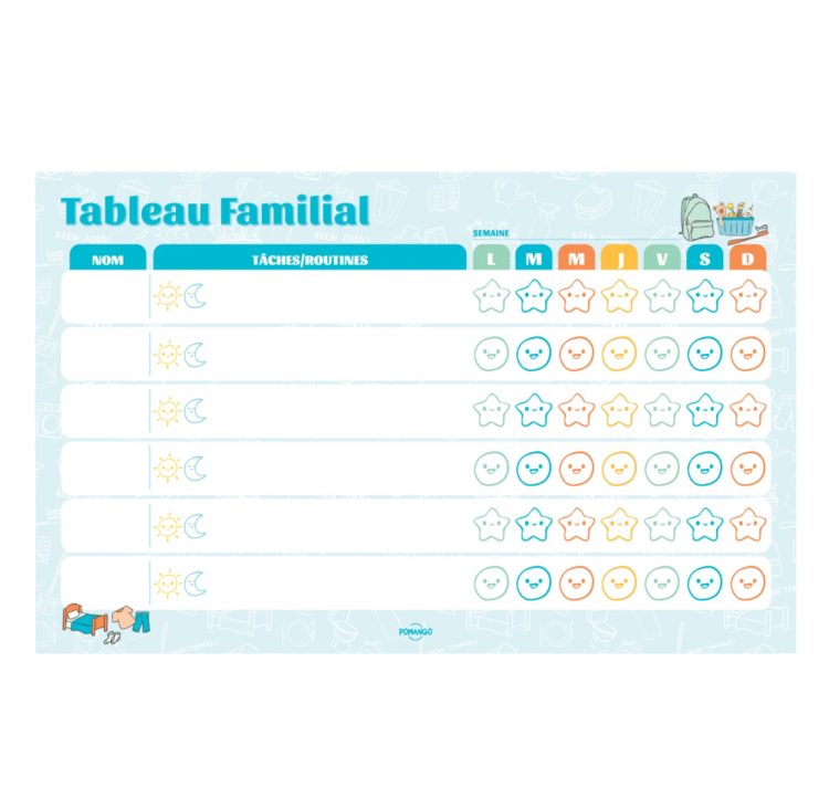 POMANGO | Tableau Familial