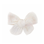 ANANAS CO | Pince Boucle en Mousseline de Coton - Ivoire