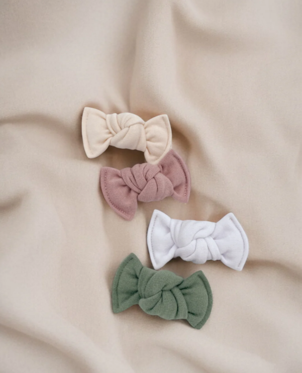 ANANAS CO | Pince Mini-Boucle en Bambou - Eucalyptus