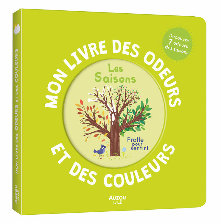 AUZOU | Mon Livre des Odeurs et des Couleurs - Les saisons