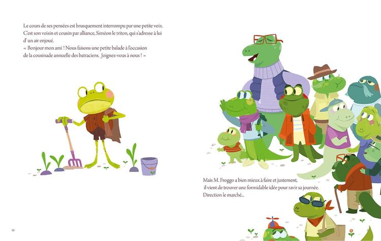 AUZOU | La Fantastique Journée de M. Froggo