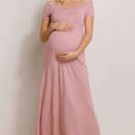HELLO MIZ | Robe Maxi à Épaules Dénudées - Rose