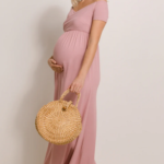 HELLO MIZ | Robe Maxi à Épaules Dénudées - Rose