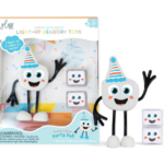 GLO PALS | Personnage Lumineux avec Cubes - Party (9 couleurs)
