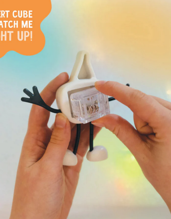 GLO PALS | Personnage Lumineux avec Cubes - Party (9 couleurs)
