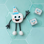 GLO PALS | Personnage Lumineux avec Cubes - Party (9 couleurs)
