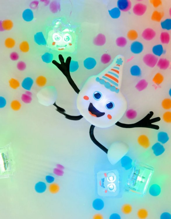 GLO PALS | Personnage Lumineux avec Cubes - Party (9 couleurs)