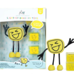 GLO PALS | Personnage Lumineux avec Cubes - Alex - Jaune