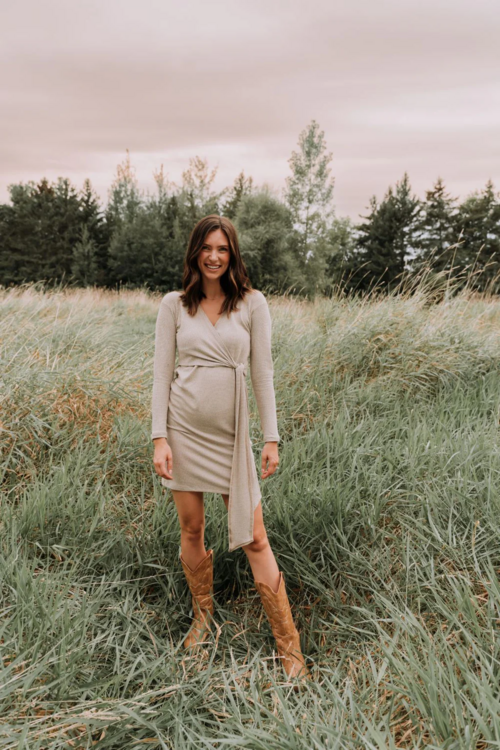 ROSE MATERNITÉ | Robe - ARIANNA - Sable