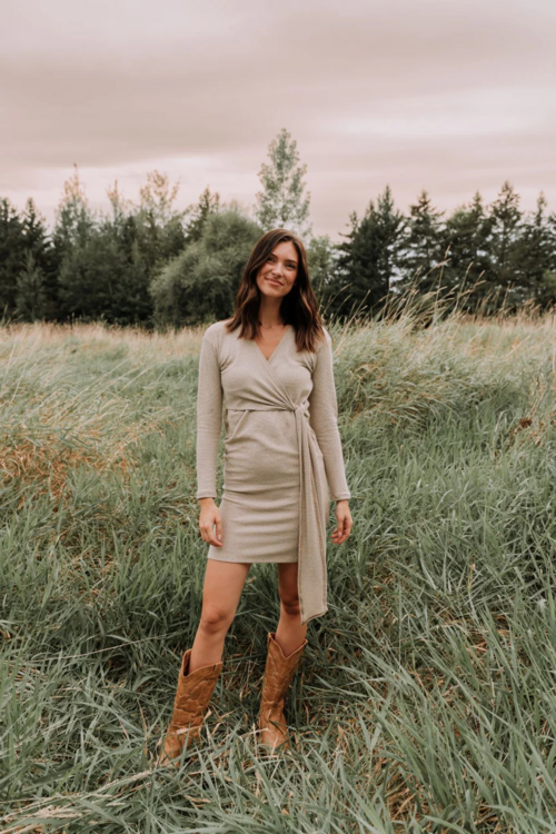 ROSE MATERNITÉ | Robe - ARIANNA - Sable